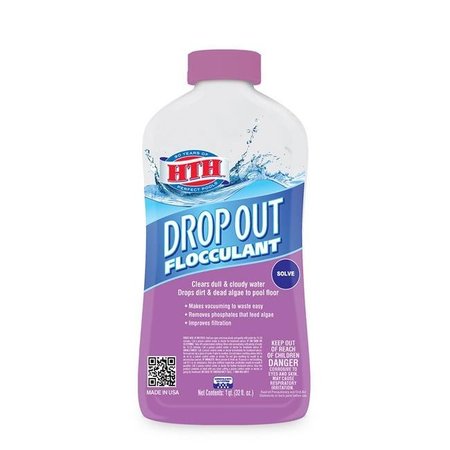 HTH HTH 8396319 1 qt. Drop Out Flocculant; Pack of 6 8396319